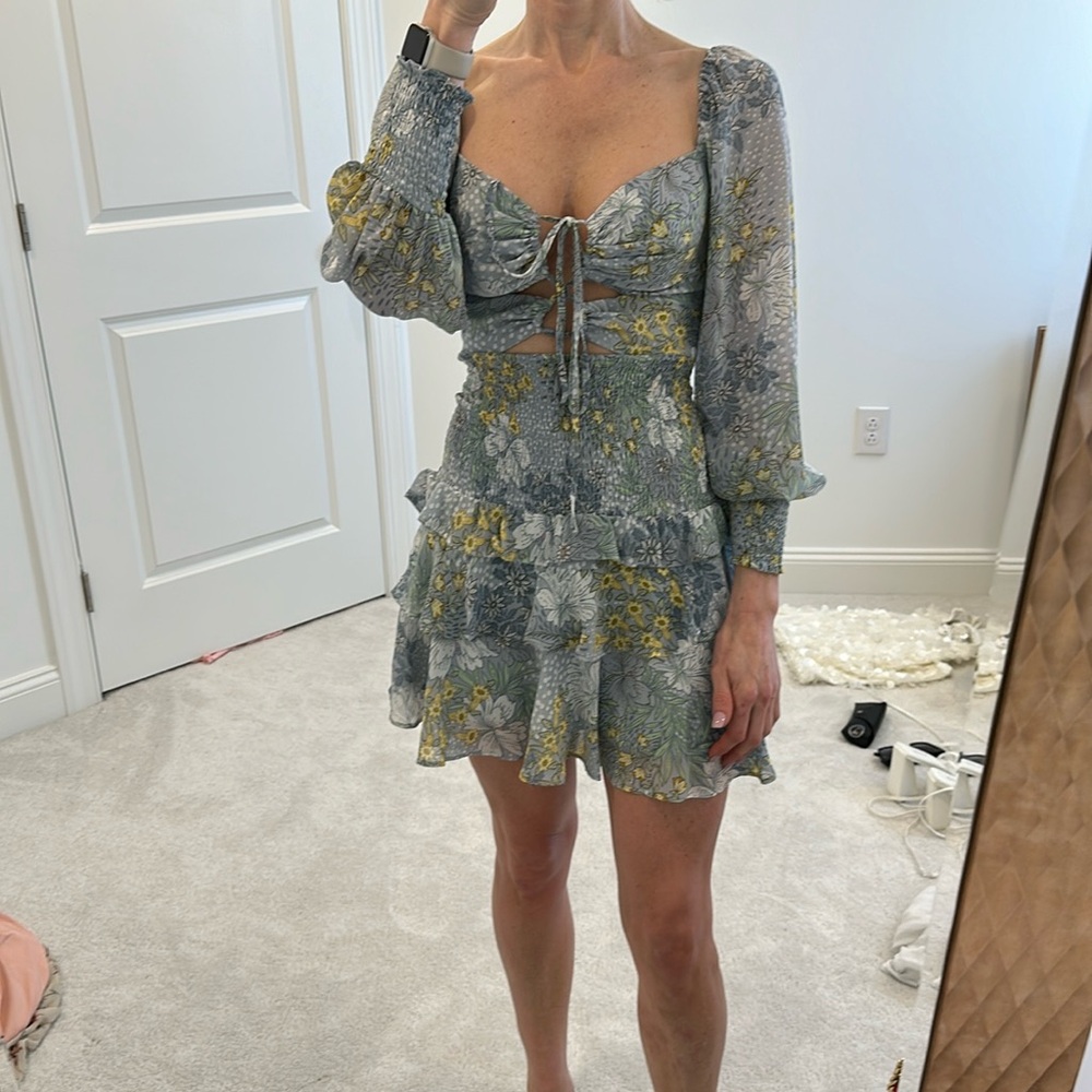 Astr the label chiffon summer dress